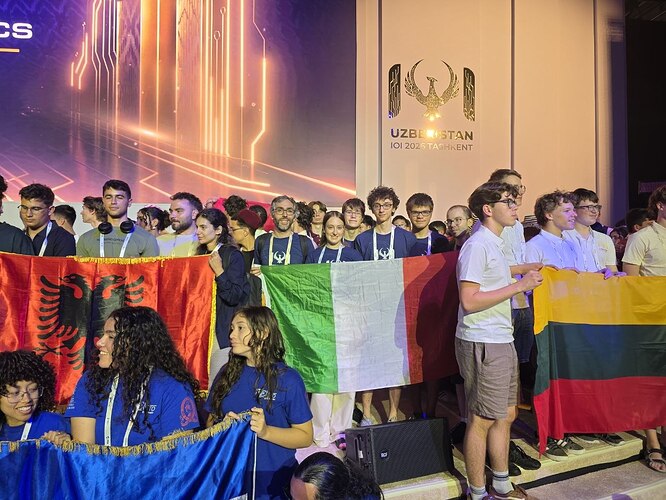Non 400 contestant sul palco