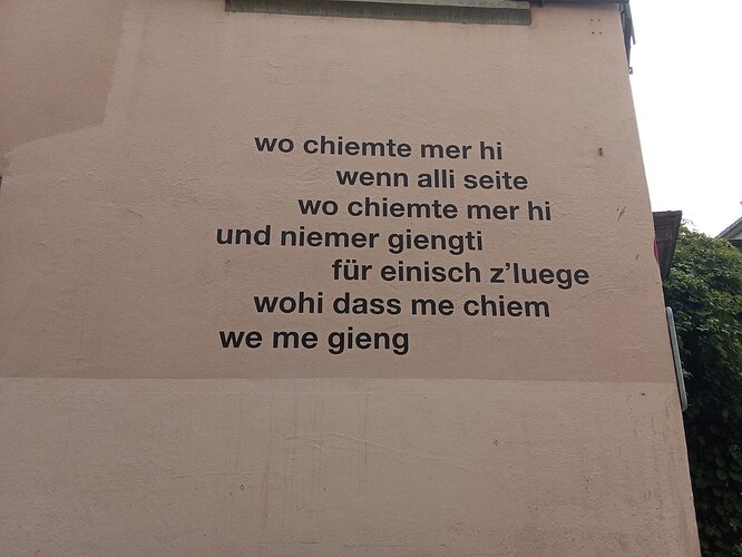 Poesia sul muro
