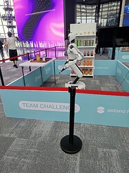 Postazioni di gara della Team Challenge.