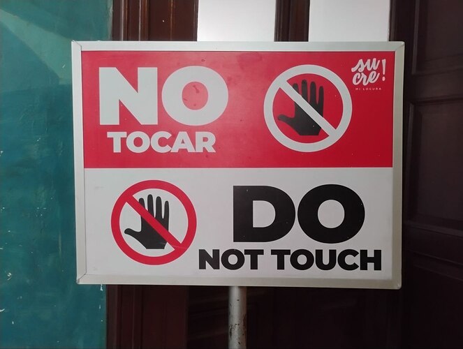 DOnottouch